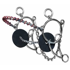Brittany Pozzi by Professionals Choice Combo Twisted Wire Snaffle Bit
