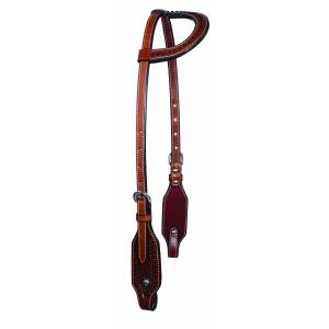 Professionals Choice Cross Stitch One Ear Headstall