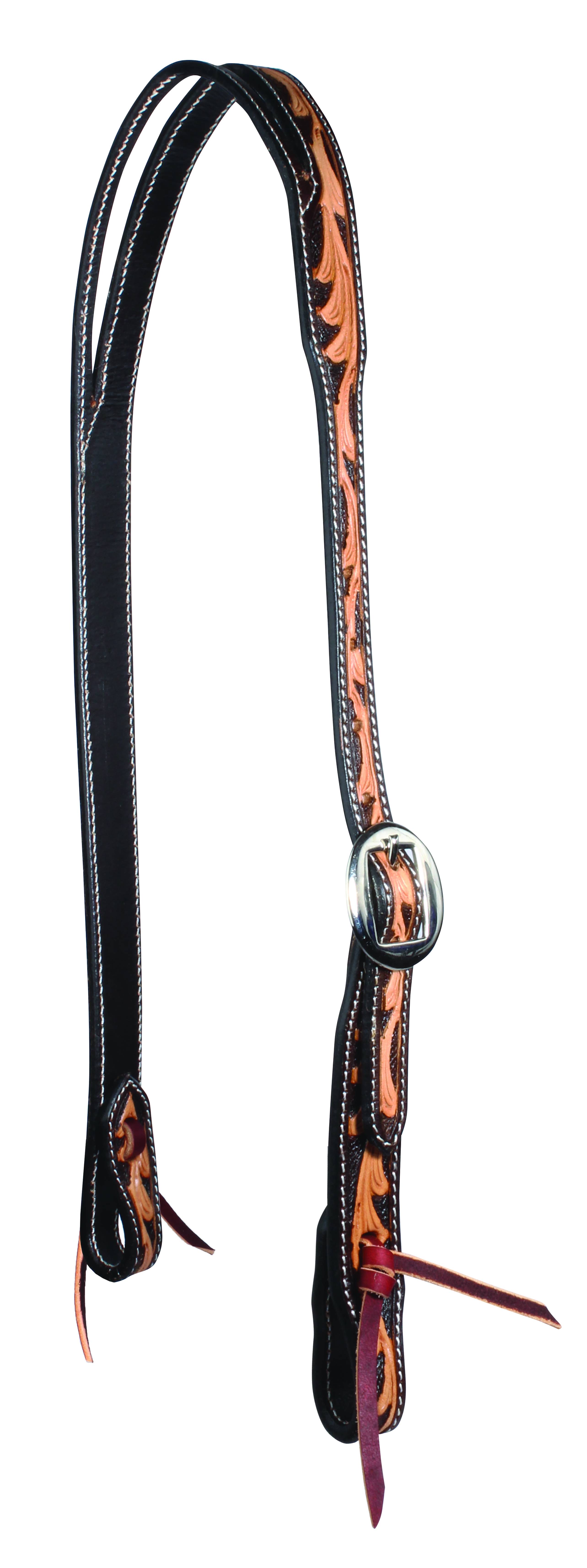 3P2003 Professionals Choice Floral Split-Ear Headstall sku 3P2003