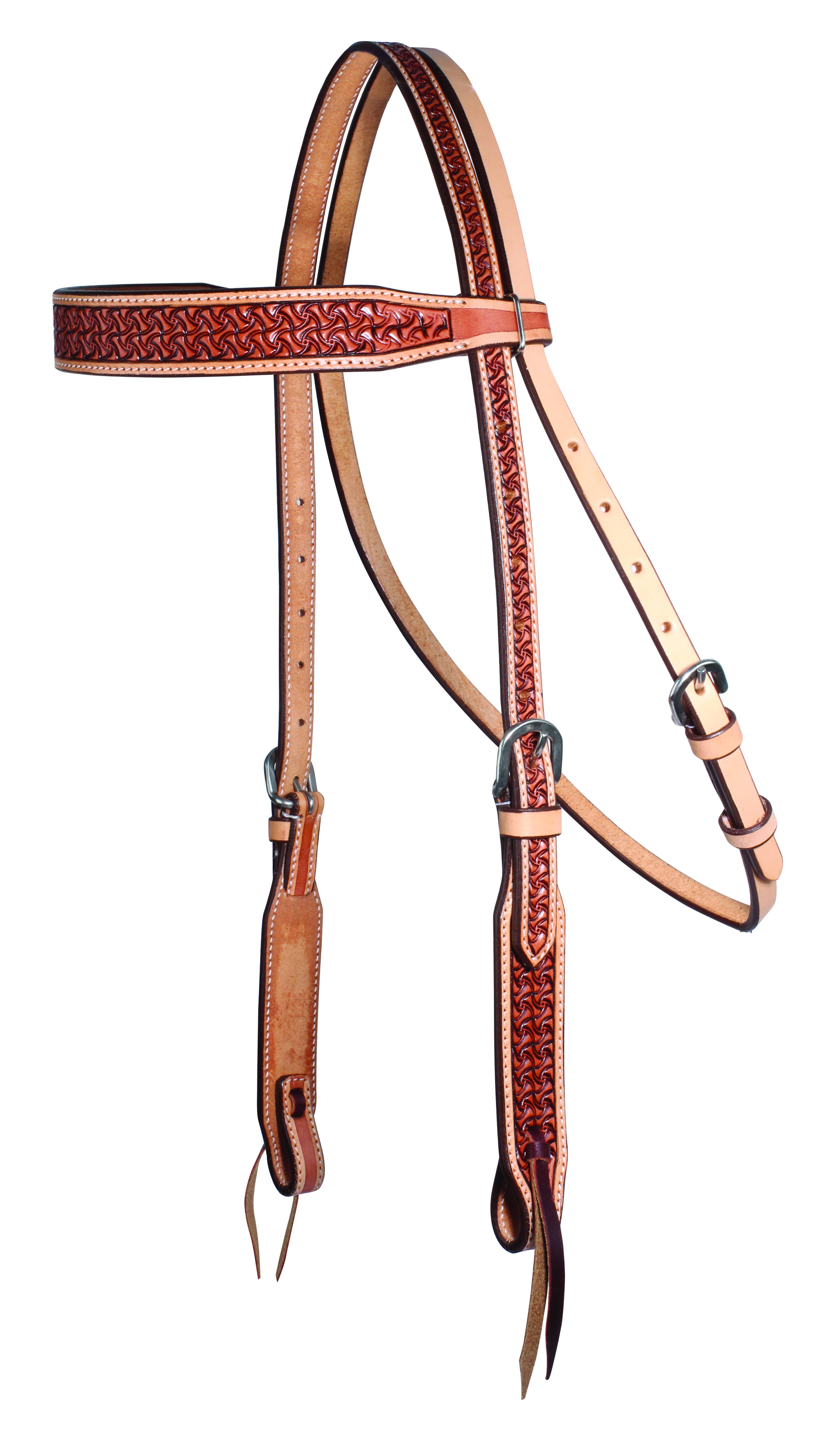 Professionals Choice Windmill Collection Natural Border Browband Headstall