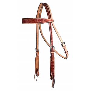 Professionals Choice Windmill Collection Natural Border Browband Headstall