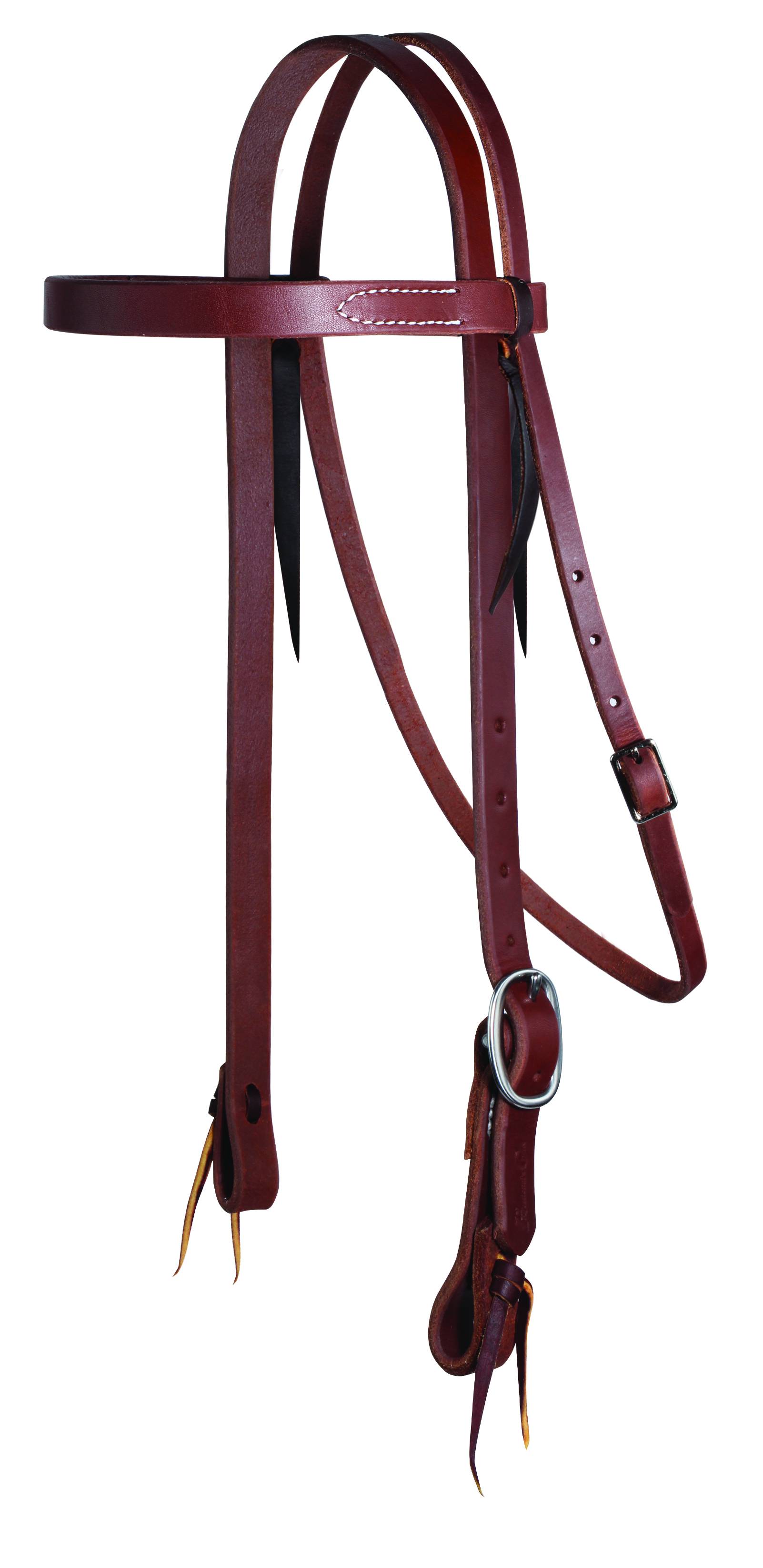 Professionals Choice Ranch Straight Cheek Browband Headstall