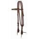 Weaver Working Tack Straight Brow Plains Indian Headstall