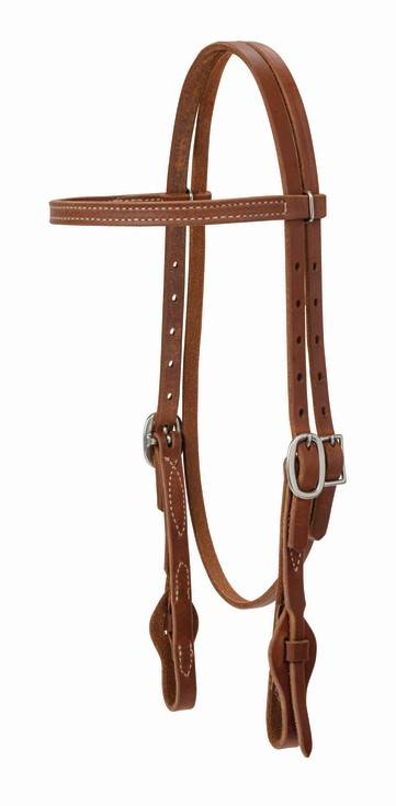 Weaver ProTack Quick-Change Straight Brow Headstall