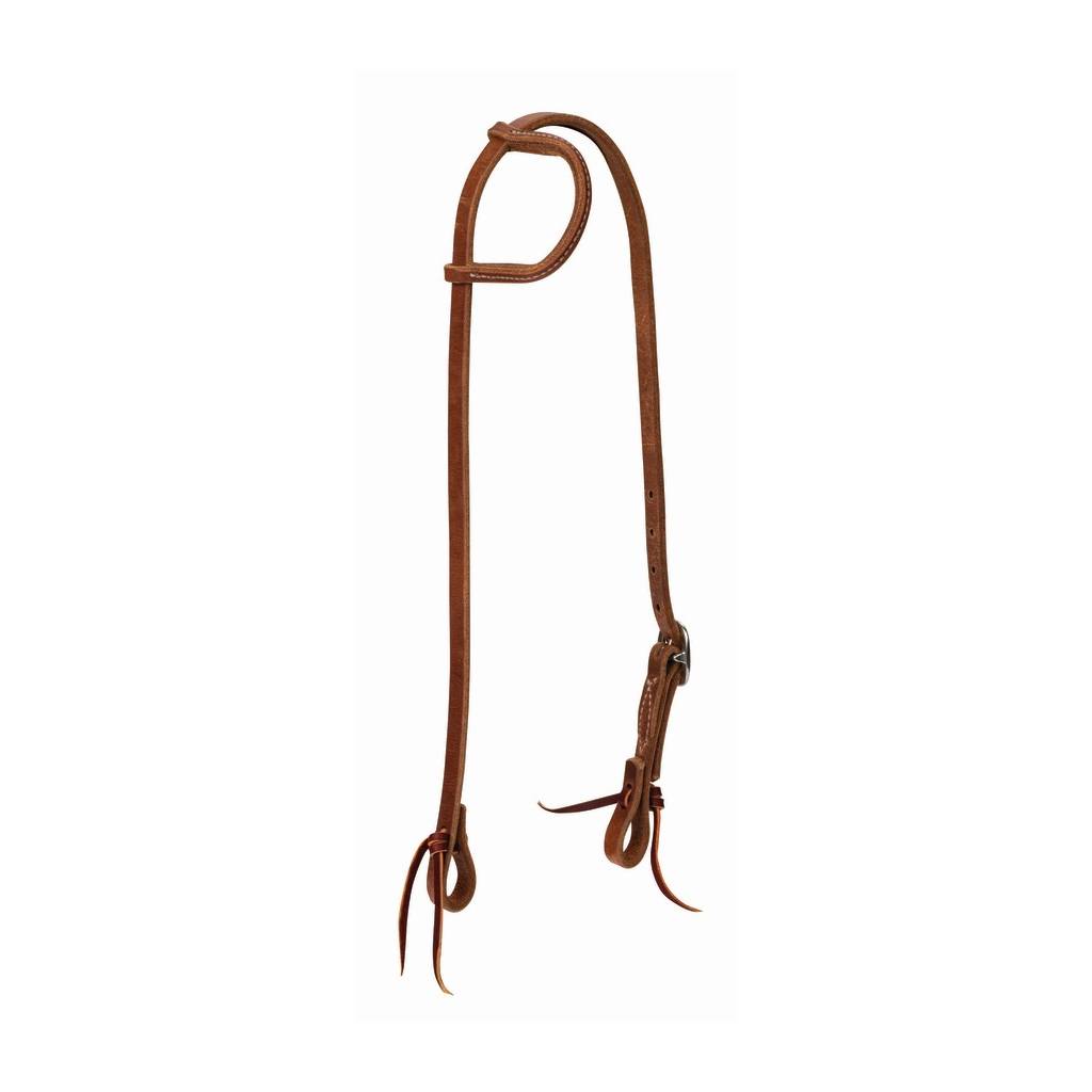 Weaver ProTack 5/8" Sliding Ear Headstall withSingle Cheek Buckle