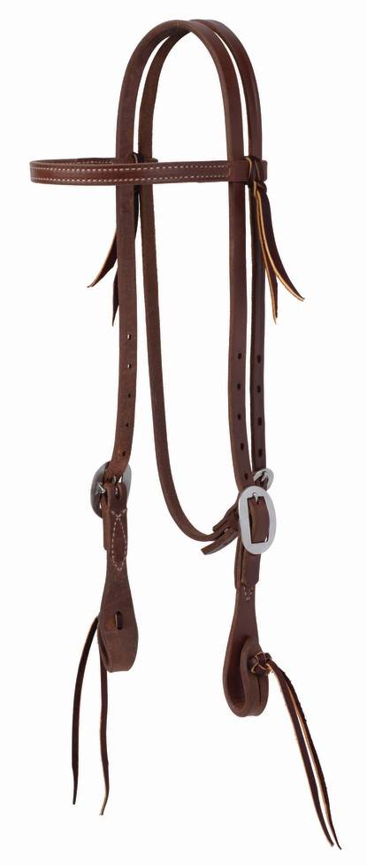 Weaver ProTack Pineapple KnotStraight Brow Headstall