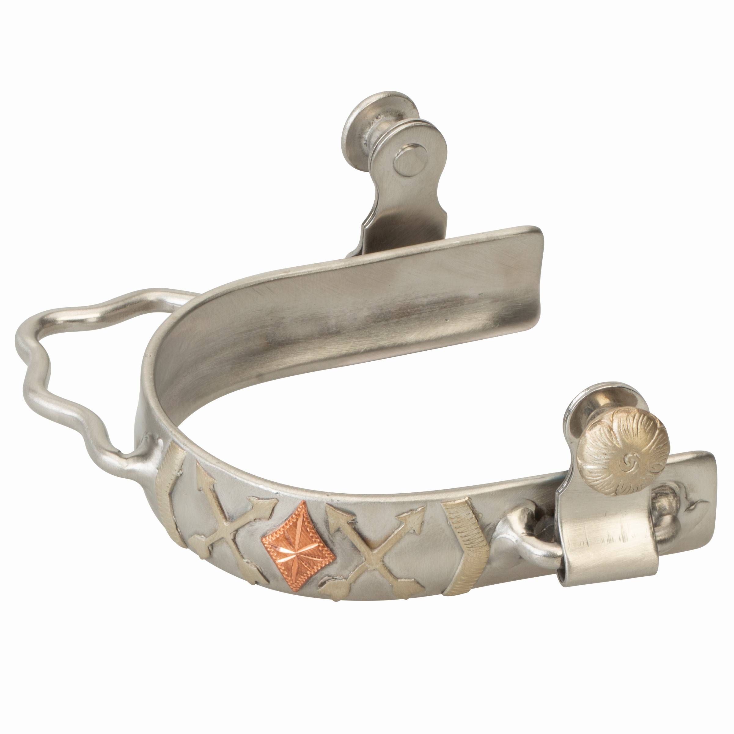 Weaver Ladies AP Arrow Crossing Bumper Spurs - Sold in Pairs