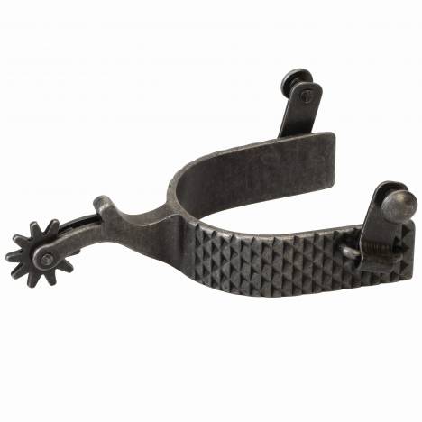 Weaver Mens AP Rasp Rowel Spurs - Sold in Pairs