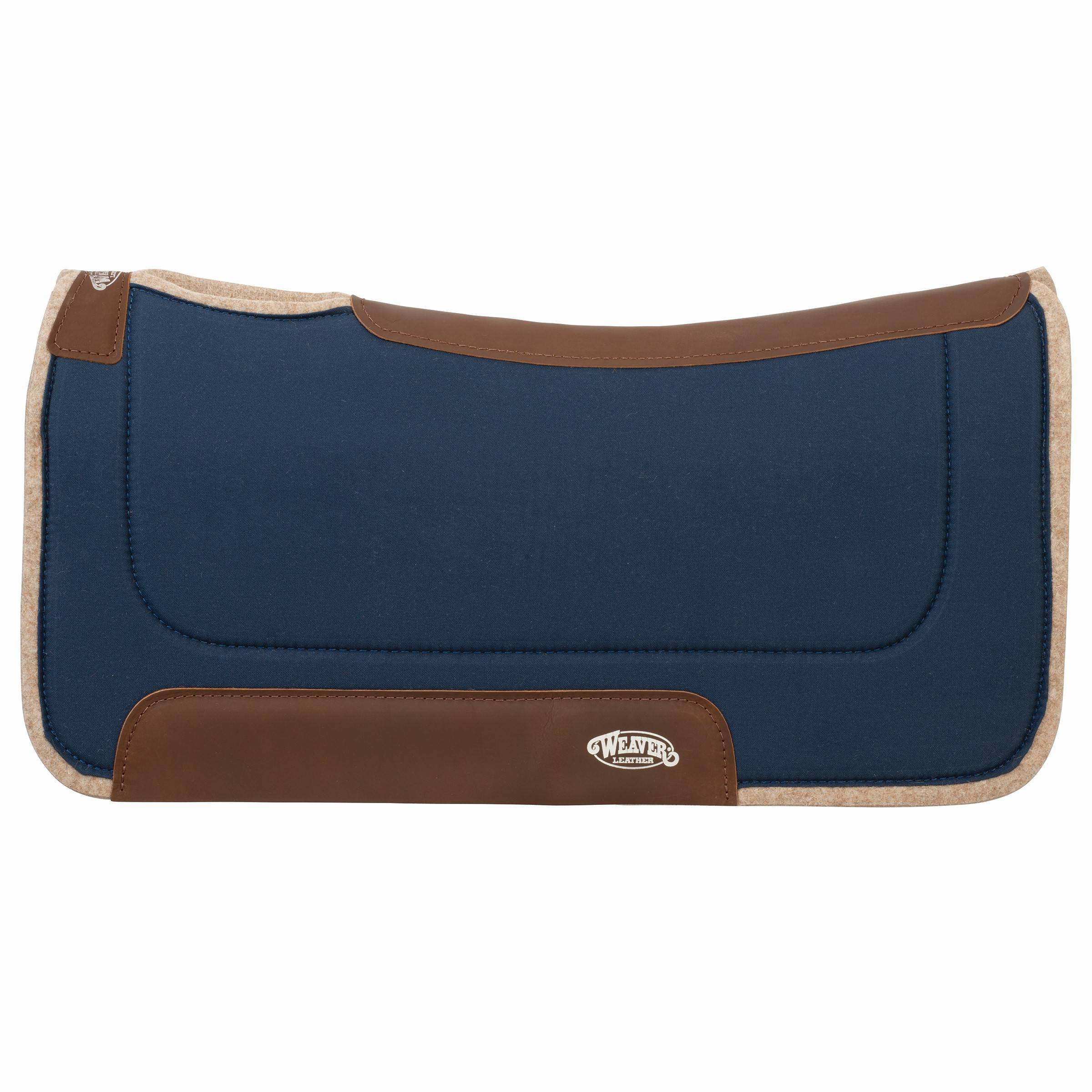 Weaver Leather All Purpose Working Contoured Wool Blend Felt Saddle Pad