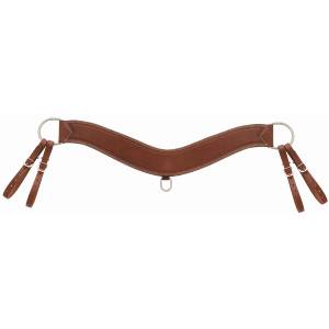 Weaver Leather Turquoise Cross Steer BreastCollar with Tooled Border