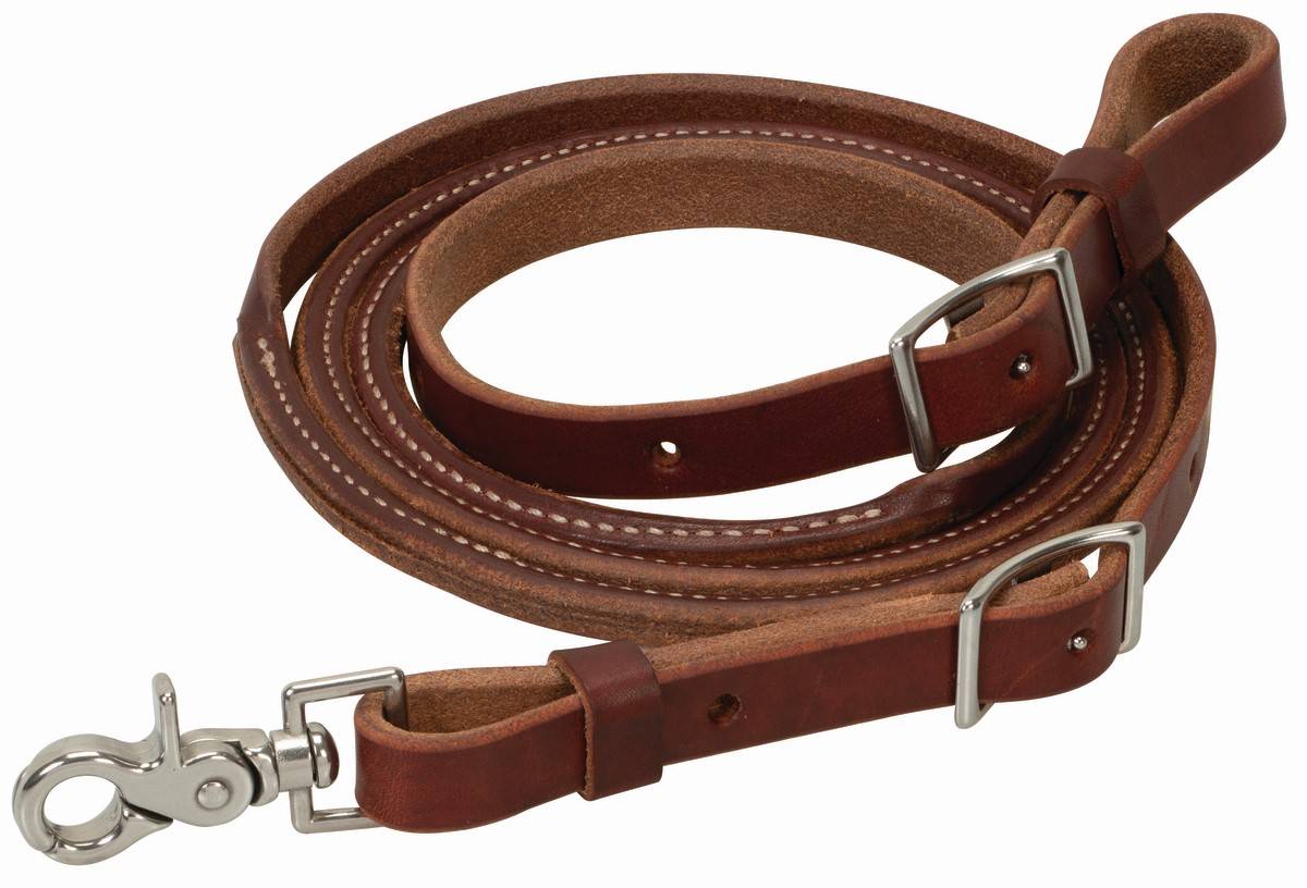 Weaver Leather Oiled HeavyHarness Round Roper Reins