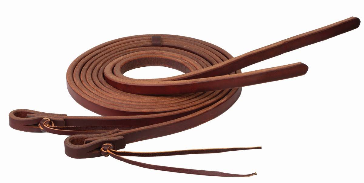 Weaver Leather Working Tack Extra HeavyHarness Split Reins withPineapple Knot Ends