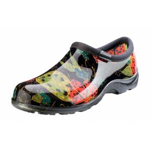 Sloggers Womens Waterproof Comfort Shoes - Midsummer Black - 6