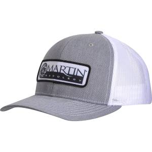 Martin Saddlery Mens Snapback Mesh Cap with Embroidered Patch Logo