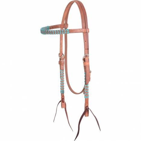 Martin Saddlery Colored Lace Browband Headstall