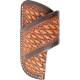 Martin Saddlery Pouch Knife Basket Tooled/Dyed Edge Sheath