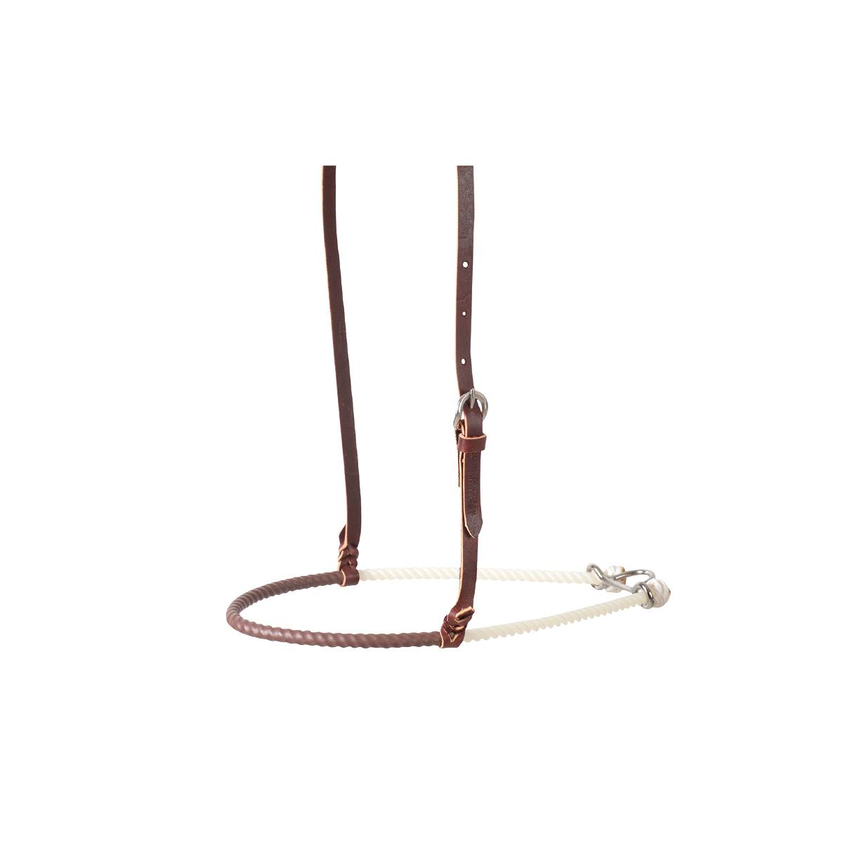 Martin Saddlery Single Rope Noseband with Shrink Tube Cover