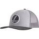 Rattler Mens Snapback Mesh Cap with Rubber Patch Logo