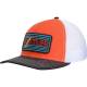 Rattler Mens Snapback Mesh Cap with Neon Woven Patch Logo