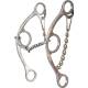 Classic Equine Sherry Cervi Diamond Long Shank Barrel Bit - Twisted Wire Snaffle