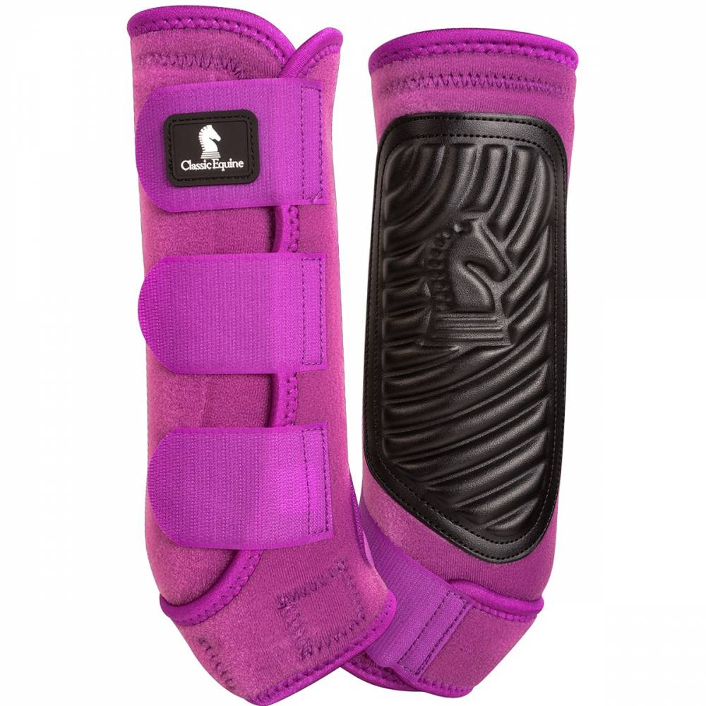 Classic Equine Classic Fit Front Boot Cheetah HorseLoverZ