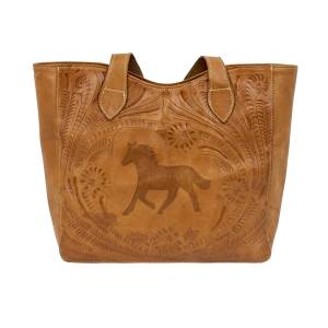 American West Hitchin' Post Tote with  Secret Compartment