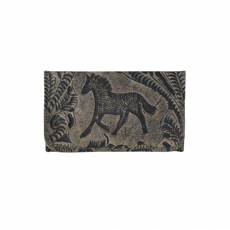 American West Ladies Hitchin' Post Tri-Fold Wallet