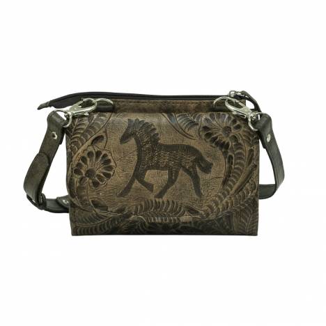 American West Hitchin' Post Texas Two Step Crossbody Bag/Wallet