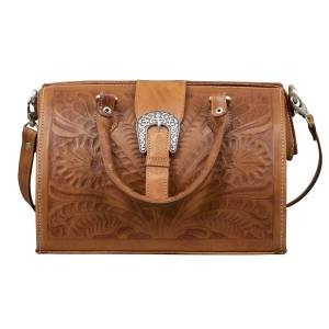 American West Vintage Large Doctor's Satchel with Snap Closure