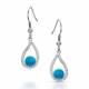 Montana Silversmiths A Twist Holds It All Turquoise Earrings