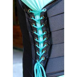 Tipperary Eventer Vest Laces - Teal