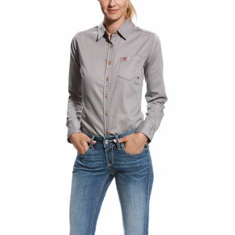 Ariat Ladies FR Basic Long Sleeve Work Shirt
