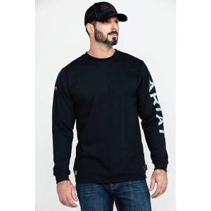 Ariat Mens Old Glory Graphic Long Sleeve T-Shirt