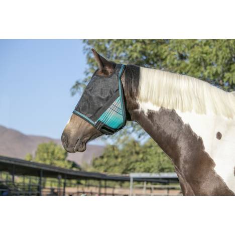 Kensington 90% UV Fly Mask CatchMask UViator - Open Ear Design with Forelock Freedom