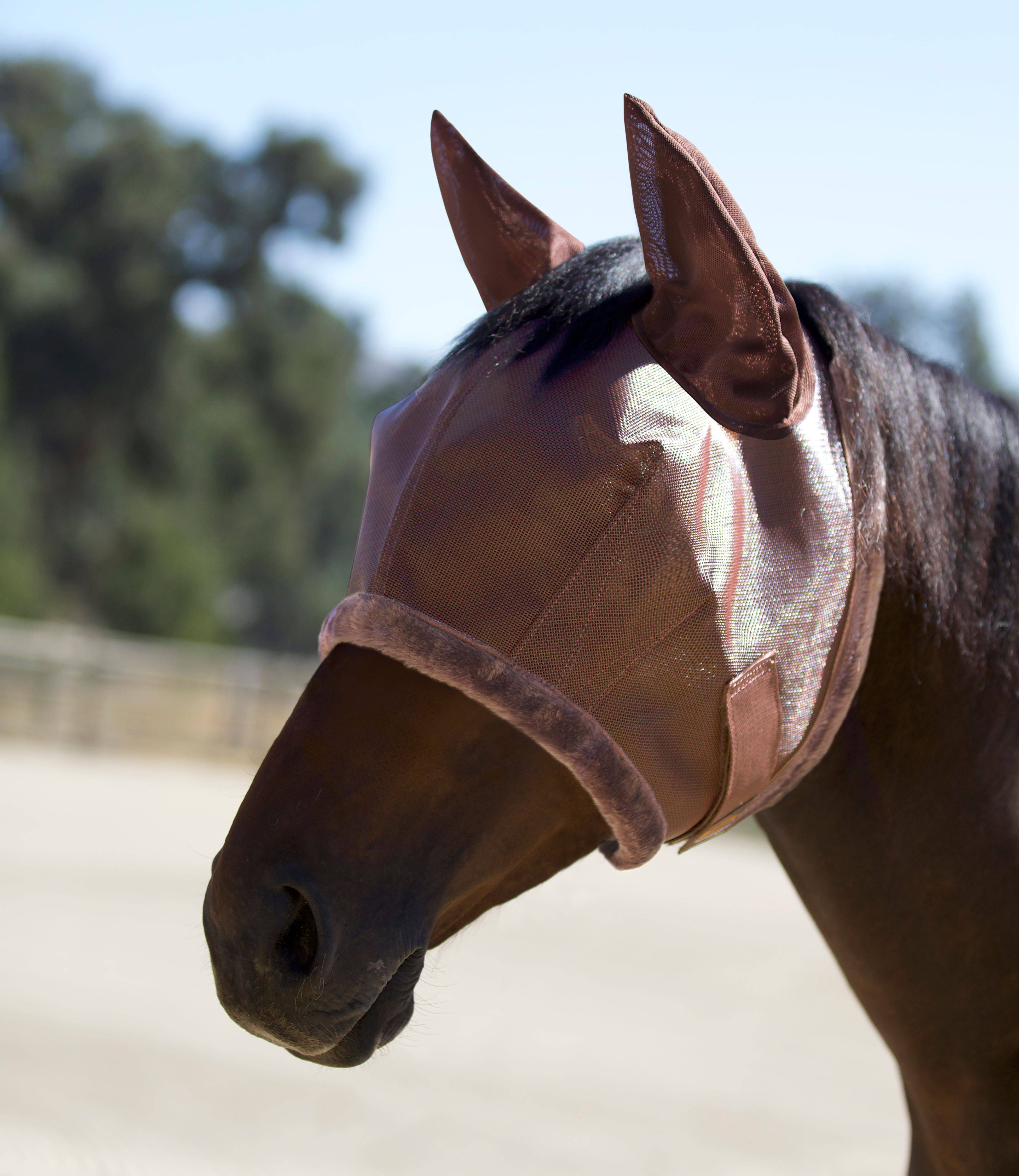 Kensington UV Fleece Fly Mask with Ears & Forelock