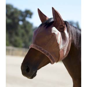 Kensington Signature Fly Mask with Plush Fleece & Ears with Forelock Hole