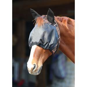 Kensington UViaitor Dartless Fly Mask with Web Trim & Soft Ears with Forelock Opening