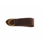 Tory Leather Deluxe Girth Ring With Solid Brass Dee
