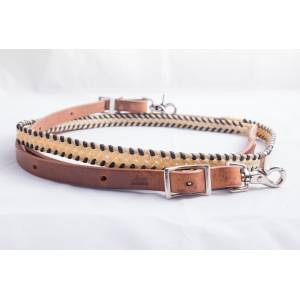 Tory Leather Waxed Laced Roping Reins