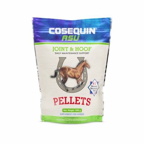 Nutramax Cosequin ASU Joint & Hoof Pellets Joint Health Supplement for Horses - Pellets with Glucosamine, Chondroitin, MSM, and