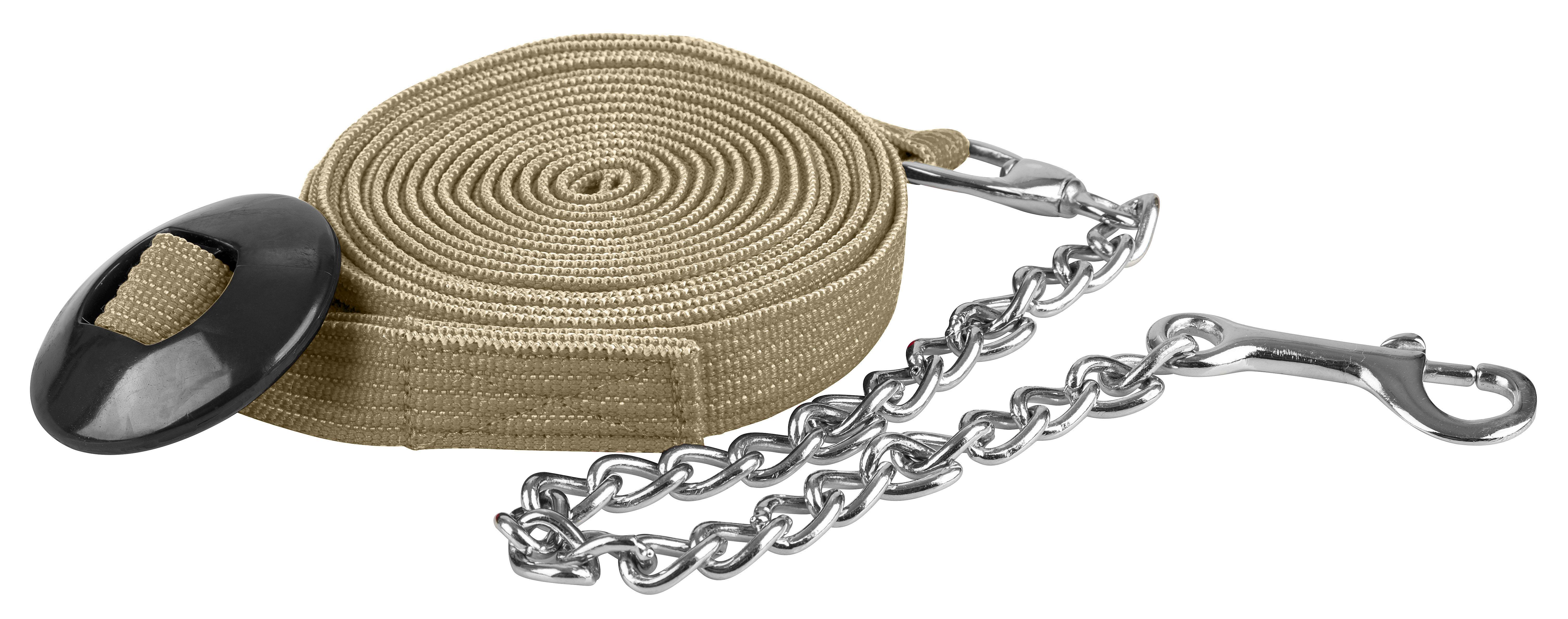 Gatsby Cotton Lunge Line with  Rubber Donut and Chain