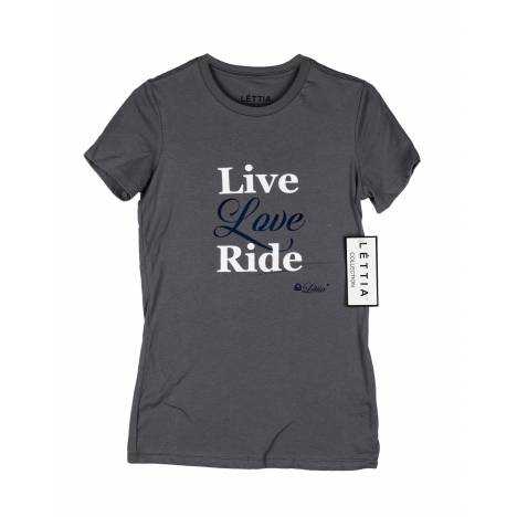 Lettia Ladies "Live Love Ride" Tee Shirt