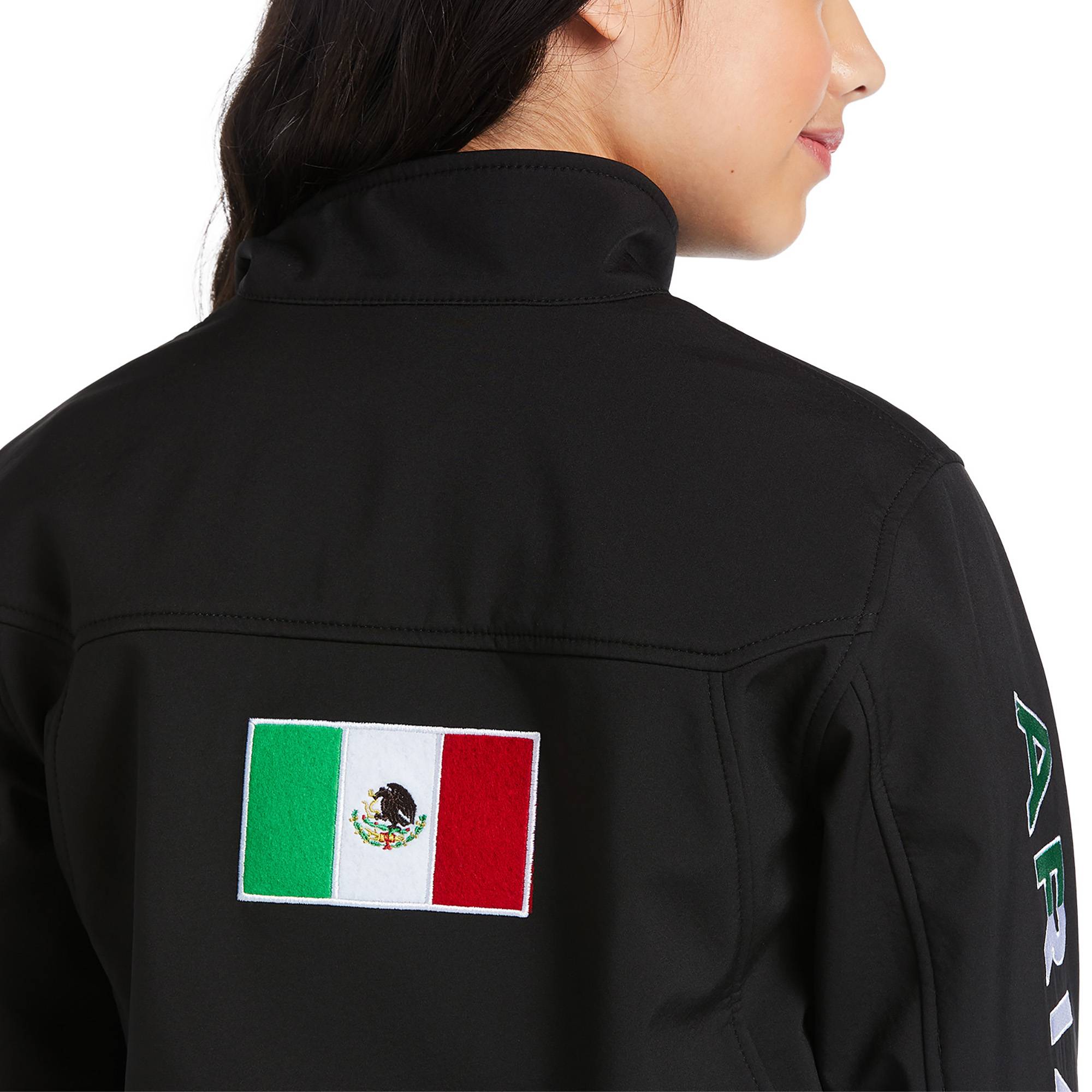 Ariat Kids New Team Softshell MEXICO Water Resistant Jacket