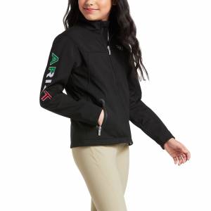Ariat Kids Team Softshell MEXICO Water Resistant Jacket