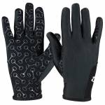 Horze Kids Riding Gloves with Silicone Palm Print