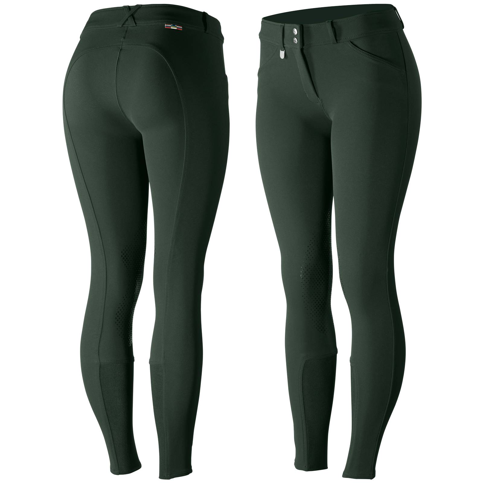 Horze Ladies Grand Prix Silicone Knee Patch Breeches