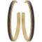Montana Silversmiths Ladies Golden Hour Hoop Earrings