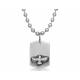 Montana Silversmiths Flying Free Dog Tag Necklace