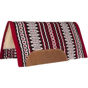 Mustang Canyon Navajo Blanket with Fleece Bottom
