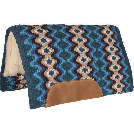 Mustang Mohair Woven Navajo Blanket with Fleece Bottom